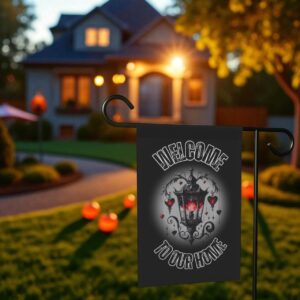 Gothic Lantern Flag, Halloween Garden Banner