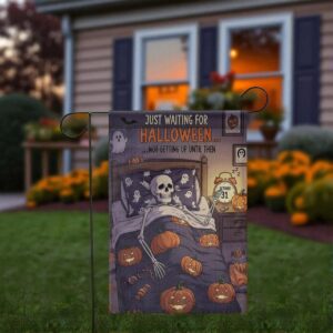 Halloween Garden Flag, Spooky Outdoor Decor