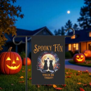 Summerween Garden Flag, Halloween Yard Decor