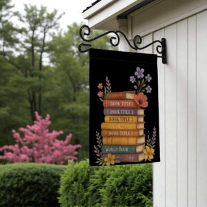 World Book Day Garden Flag, Durable Outdoor Reading Decor